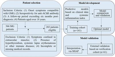 Interpretable machine learning models for predicting short-term prognosis in AChR-Ab+ generalized myasthenia gravis using clinical features and systemic inflammation index